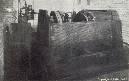 Deep Hard pit bottom haulage engine 1950