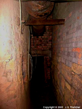 North winder LH side foundation pit