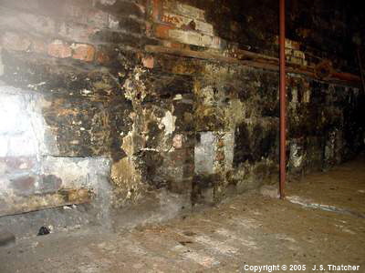 North winder drum pit RH rear side.