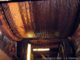 South winder drum from below. 
