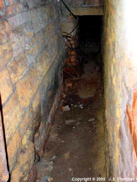 North winder RH side foundation pit