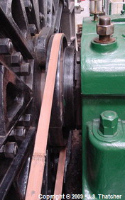 Governor drive pulley
