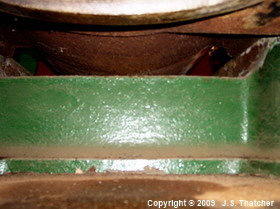 LH rear bed-frame -m