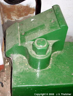 Lilleshall LH front section girder bracket